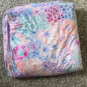 Little Sleepies Doodle Blooms Cloud Blanket